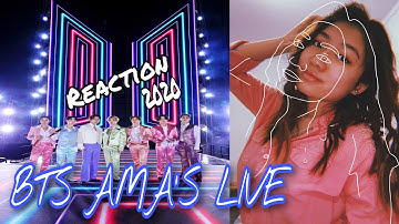 My REACTION TO BTS (방탄소년단) AMA’S LIVE PERFORMANCES “DYNAMITE” & “LIFE GOES ON”