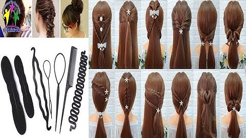 Giá chỉ 29k| Bộ dụng cụ làm tóc 7 món đa năng thần thánh