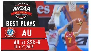 NCAA 94 MB Maui Sera Josef stops Michael Calisaan with swift rejection AU Best Plays