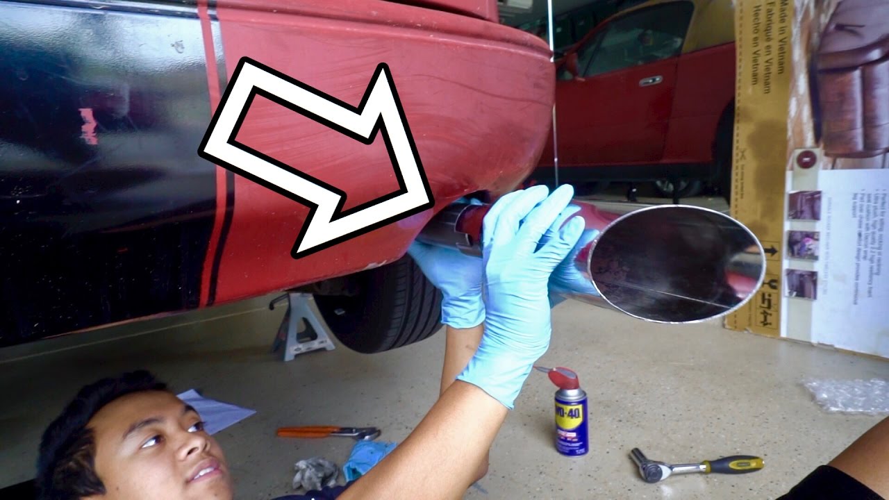 Making a Fart Cannon Exhaust Install on the Miata! YouTube