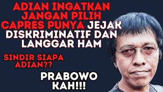 Adian Ingatkan Jangan Pilih Capres Punya Jejak Diskriminatif dan Langgar HAM #politik #pdip #ham