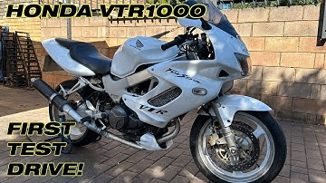 Honda VTR 1000 Rebuild Part 7 - First Test Drive