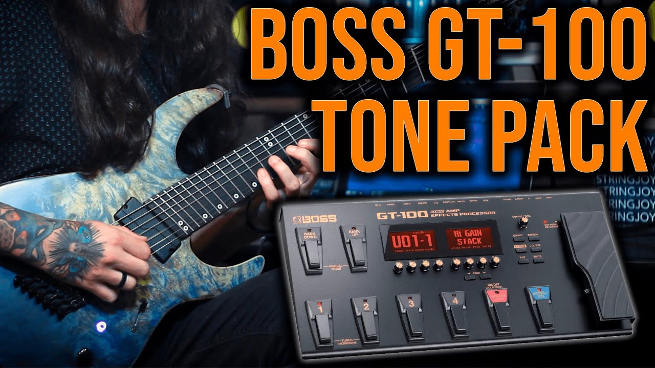 BOSS GT-100 TONE PACK | LUCAS MOSCARDINI