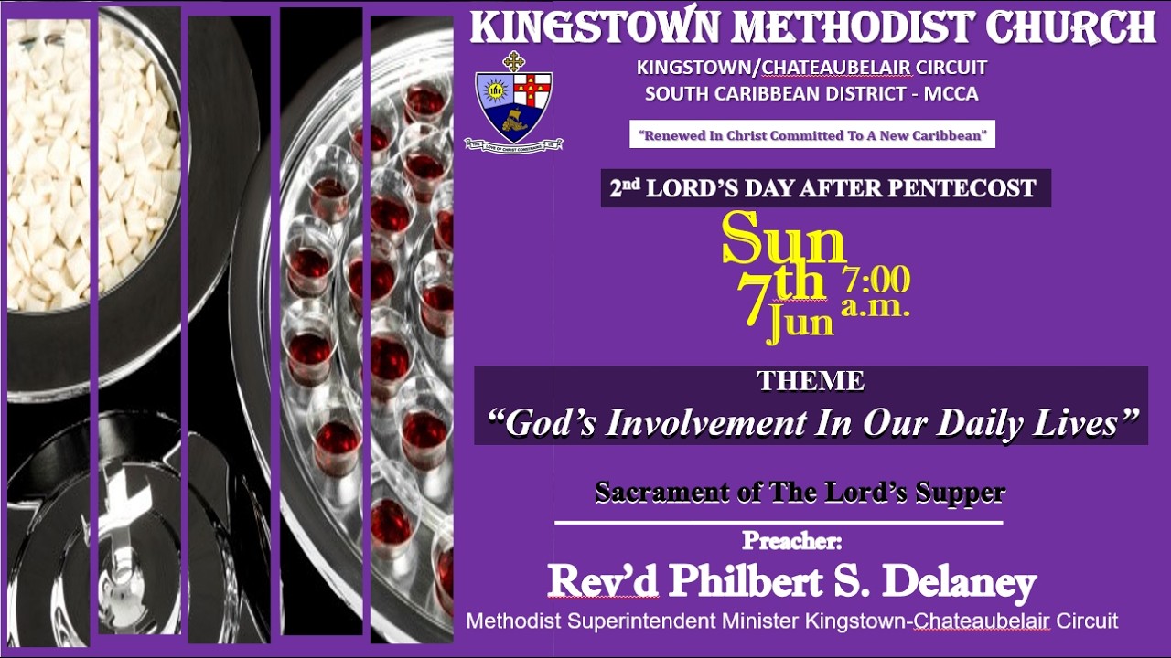 Kingstown Methodist Church - Morning Worship Service, Sunday, June 7th, 2026, at 7:00 AM