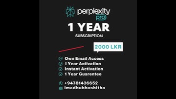 Perplexity.ai Pro(1 Year) – On Your Own Email!