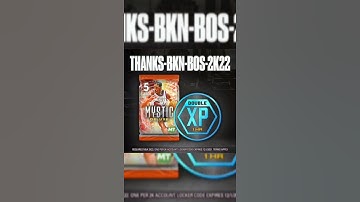Nba 2k22 ‼️Use this code for a Deluxe Mystic Pack and 2XP Coin. Available for one week  #Short
