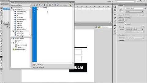 Tutorial Membuat Kuis Sederhana pada Aplikasi Adobe Flash CS6