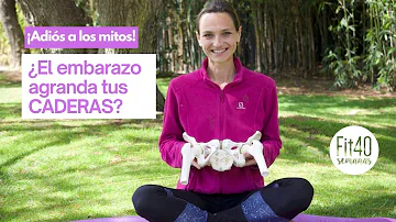 ¿Se ensanchan las caderas de las mujeres después del parto?