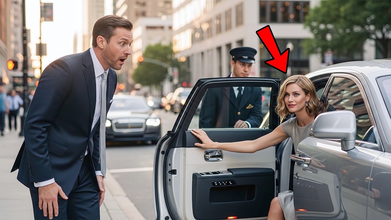 He Thought the Divorce Ruined Her — Then the Chauffeur Opened the Door Just for Her