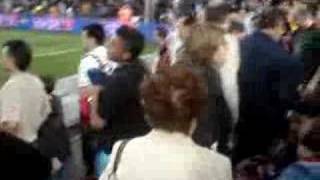 Barcelona fans disappointed