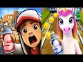 Subway surfers Rome 🆚 Unicorn Run: Horse Dash Map Comparison 