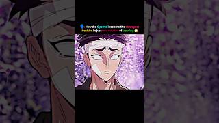 How did Gyomei become the strongest Hashira 😱?? ||#demonslayer #animeedit #shorts