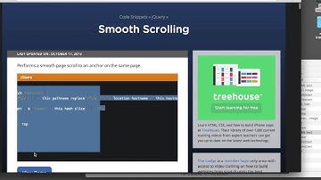 (8/17) - Adding Smooth Scrolling [Creating a streaming movie single page app]