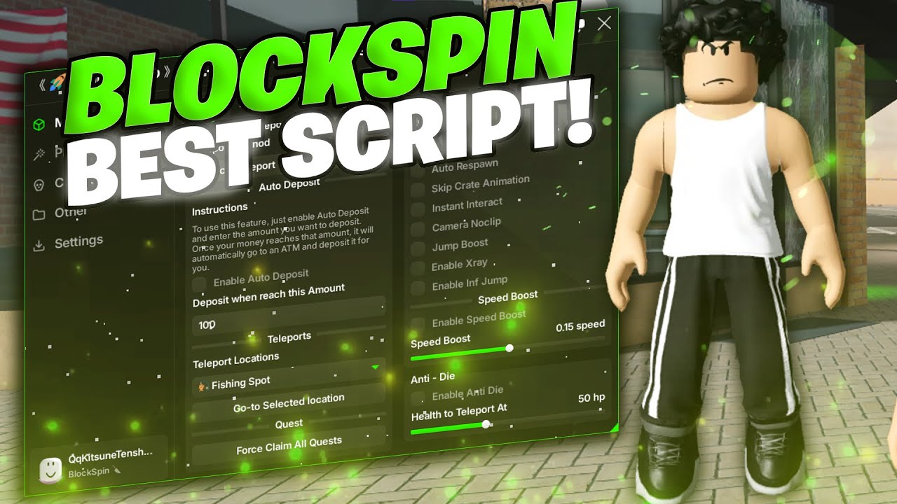 NEW Block Spin Script 🆕🔥 | FREE Autofarms, Silent Aim & Wallbang (2026 ...
