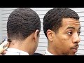 How to cut a classic wavy mid taper i had to save his hairline 