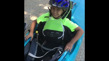 Thumbnail of Soren 1st pool kayak