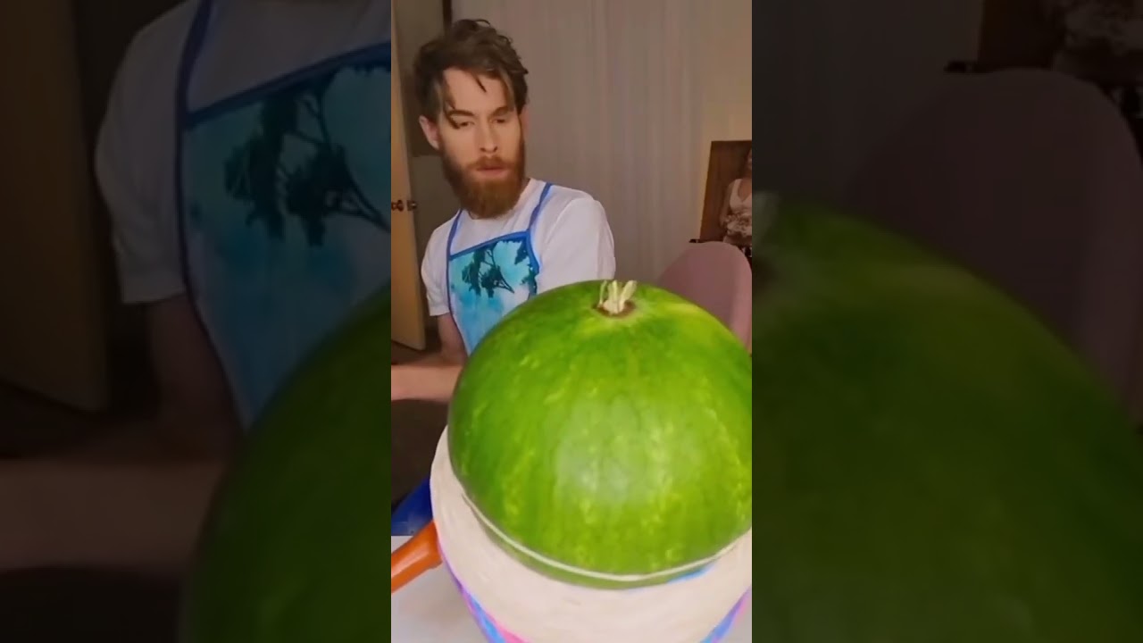 Watermelon Exploding With Kirby Sound Effects (inspired by 