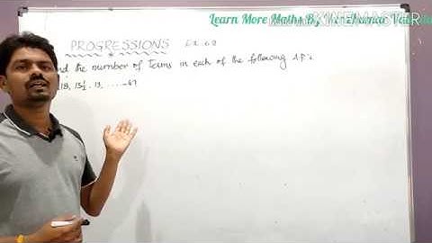 10th Class Maths | Progressions | Exercise 6.2 | Q.No.5(ii) | Easy Solution.