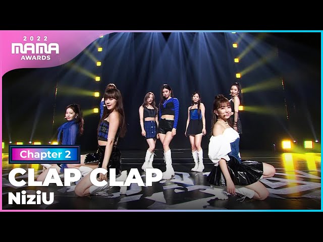 [2022 MAMA] NiziU - CLAP CLAP | Mnet 221130 방송