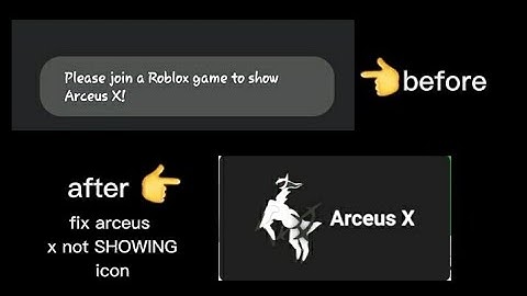 HOW TO FIX ARCEUS X NOT SHOWING ICON EASY STEP BY STEP SUB & LIKE!