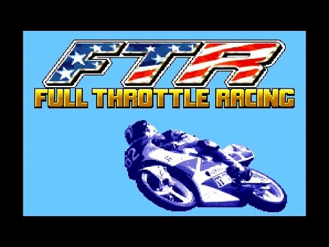 Full Throttle: All-American Racing ... (SNES) Gameplay