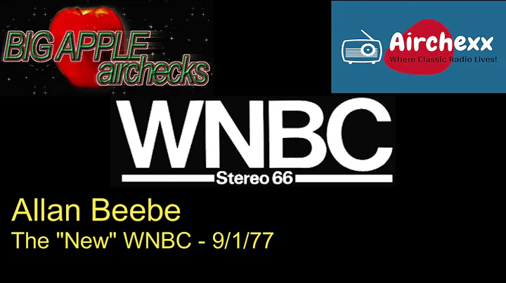 Allan Beebe, First Show, 66 WNBC New York - Septem...