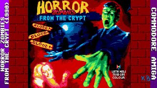 Horror Zombies From the Crypt Longplay (Amiga) [QHD]