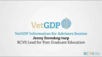 VetGDP e-portfolio workshop for advisers