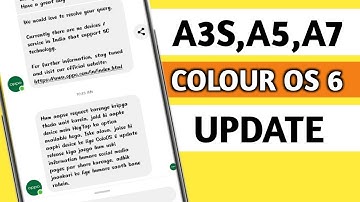Colour os 6 update for oppo a3s,a5 and a7 | oppo a3s pie update