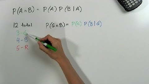 Lesson on Multiplication Rules of Probability : Advanced Multiplication