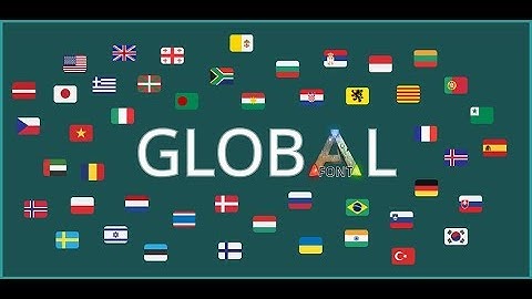 Ark Global Font [Working 2020]
