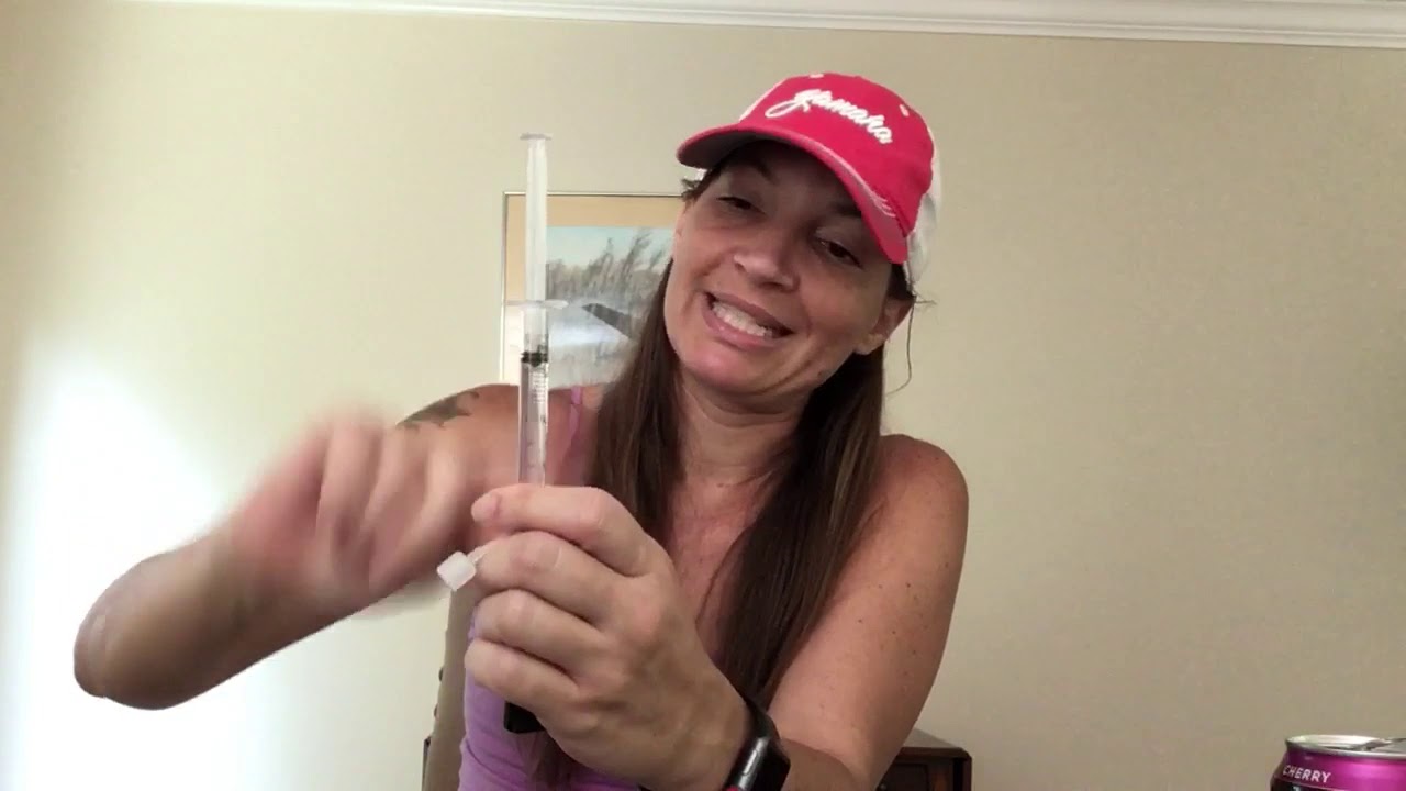 How to do a Tslim Cartridge Fill without removing the syringe...and