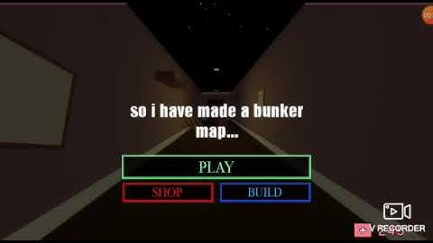 Roblox |Piggy build mode the bunker map project (wip) update 1