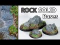 ROCK Solid Basing Idea! | Simple Scenic Boulders