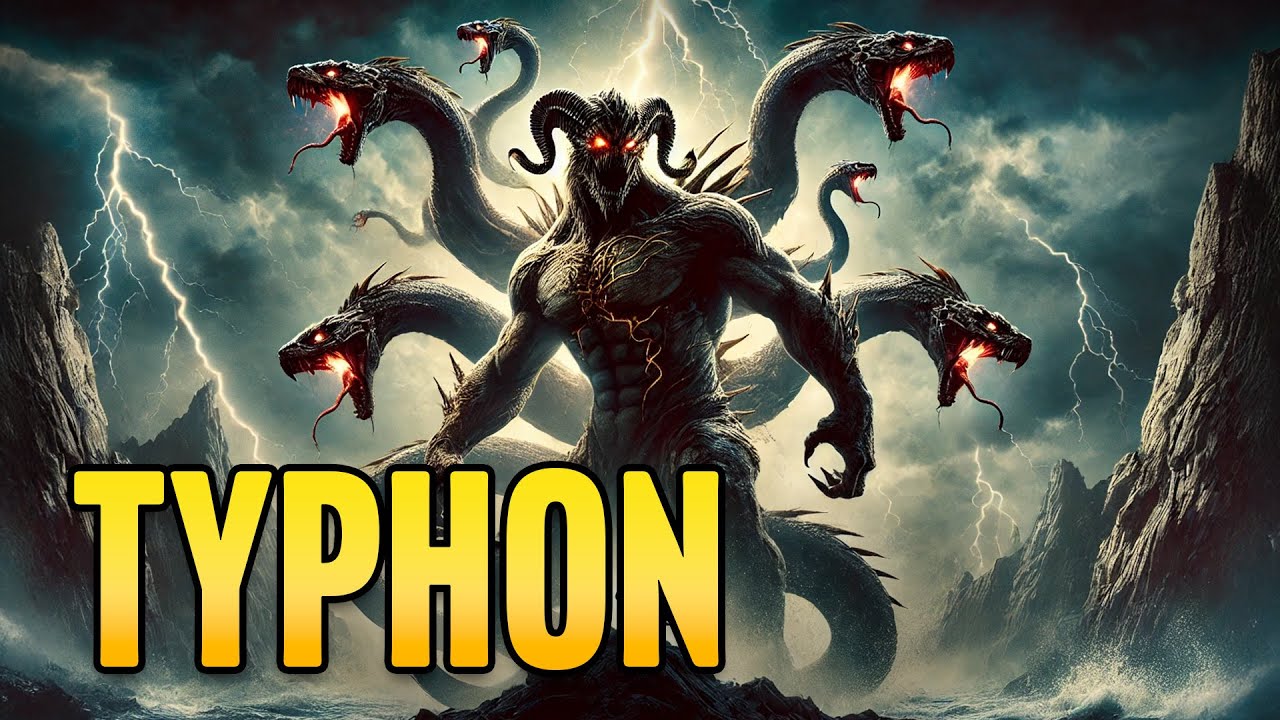 Typhon: The Fiercest Creature Who Stood Against Zeus - YouTube