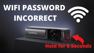 DDPAI MINI 5G WIFI PASSWORD RESET #SHORTS
