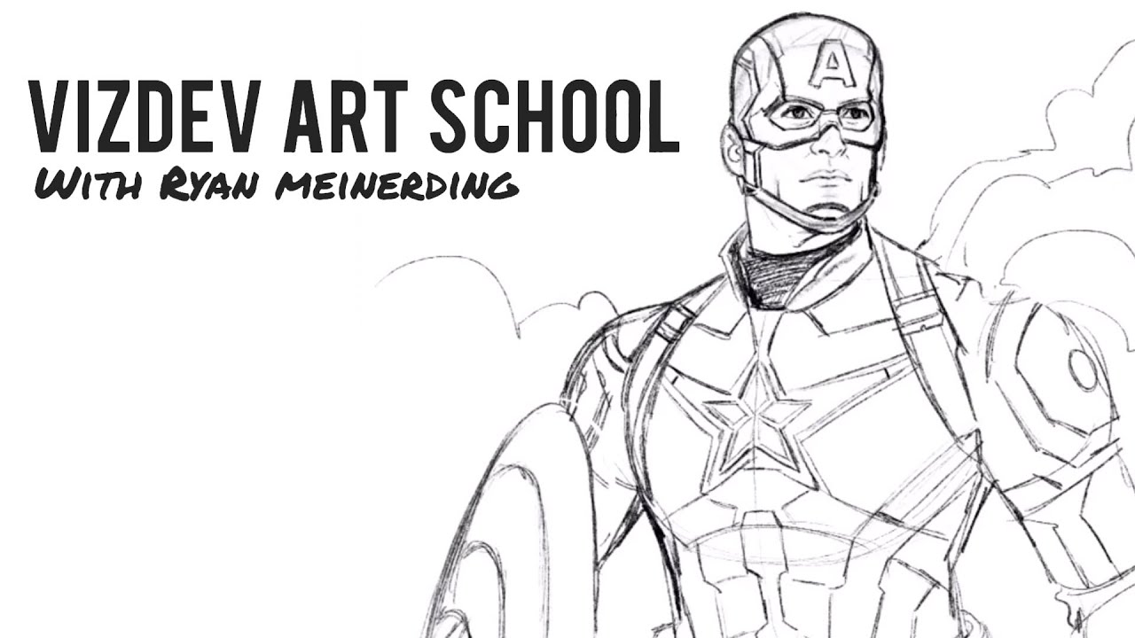 marvel drawings sketches