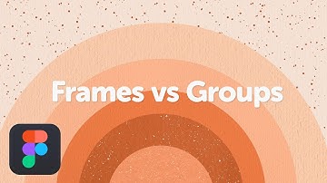 Frames versus groepen in Figma