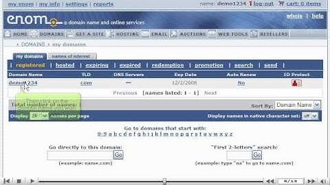 Transferring domain names away from enom.com by VodaHost web hosting