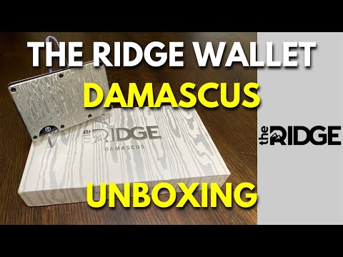 The Ridge Wallet [Unboxing & Overview 2022] 