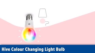 Hive Colour Changing Light Bulb | Screwfix