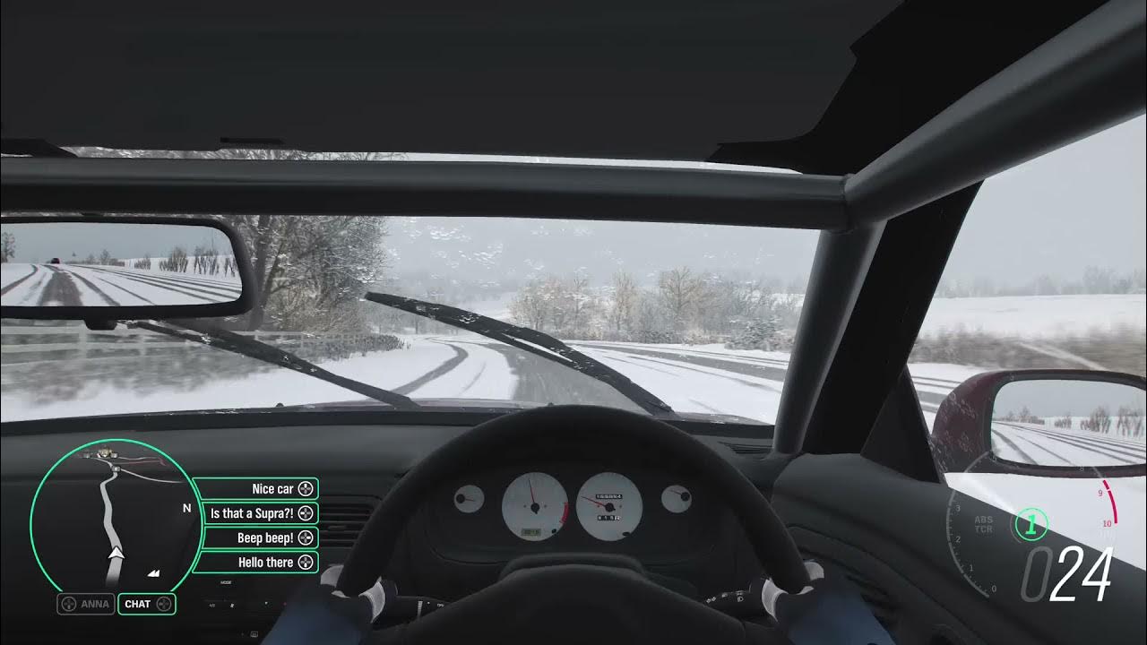 How to turn OFF displays (speedometer, map, anna, etc.) in Forza