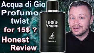 Jorge di Profumo Maison Alhambra | Honest Review