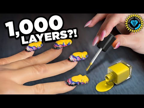 I Tried the 1,000 Layer Nail Polish Challenge | Style Theory