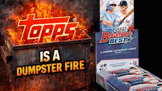 Topps Doesn’t Want You Buying Cards.
The Topps Bowmans Best release was a complete mess.
Have a collection to sell reach out to our friends at Just Collect:
https://neo.justcollect.com
Discord:
https://discord.gg/HHv7dkcB98
eBay partner link:
https://ebay.us/zmiusO #ad
MySlabs partner link:
https://myslabs.pxf.io/nLNBJx #ad
Fanatics partner link:
https://fanatics.93n6tx.net/mgALb7 #ad
Amazon partner link:
https://amzn.to/3uh7ovE #ad
PWCC partner link:
https://pwccmarketplace.pxf.io/6eVAy3 #ad
Link to the market movers tool set:
Coupon Code NEO for $1 for your first month, partner link:
https://marketmoversapp.com/neo/ #ad
If you enjoy the content and want to support the channel consider becoming a member:
https://www.youtube.com/channel/UCkry0N3iMPzDLUBr24i4fcQ/join
Follow me on Twitter & IG:
Twitter: @NEOCards_Comics
IG: neo_cards_comics
https://www.instagram.com/?hl=en
Discord:
https://discord.gg/HHv7dkcB98
As an Underdog Fantasy Associate I earn from qualifying deposits via my affilate link
“As an Amazon Associate I earn from qualifying purchases.”
“As an eBay Associate I earn from qualifying purchases.”
“As an Fanatics Associate I earn from qualifying purchases.”
“As an Topps Associate I earn from qualifying purchases.”
“As an Walmart Associate I earn from qualifying purchases.” Topps Doesn’t Want You Buying Cards.