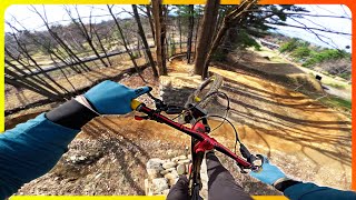 First Highland Mountain Bike Park Laps Of The year!