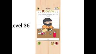 Brain Test 5 Level 36 Walkthrough