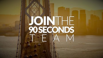Get Involved! Join the 90 Seconds US team!