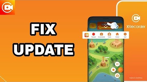 How To Fix And Solve Update On Screen Recorder XRecorder App | Final Solution