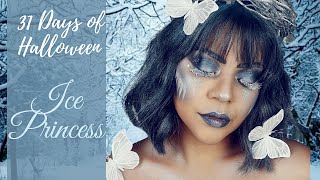 31 DAYS OF HALLOWEEN 2020 | Ice Princess Makeup Look Tutorial screenshot 3